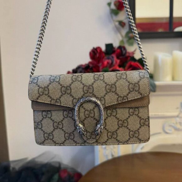 Gucci Dionysus Mini Monogram Chain Bag - Picture 5 of 6